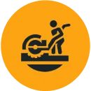 Road & Floor Sawing Icon